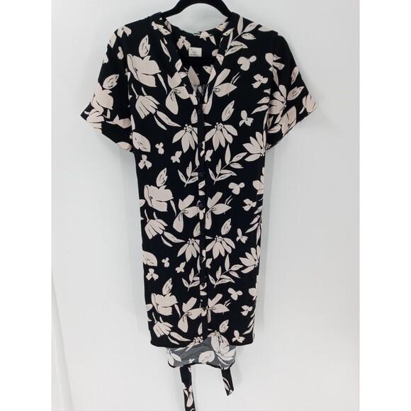 A New Day Dresses & Skirts - Women's A New Day Brown Creme Floral Dress Size S